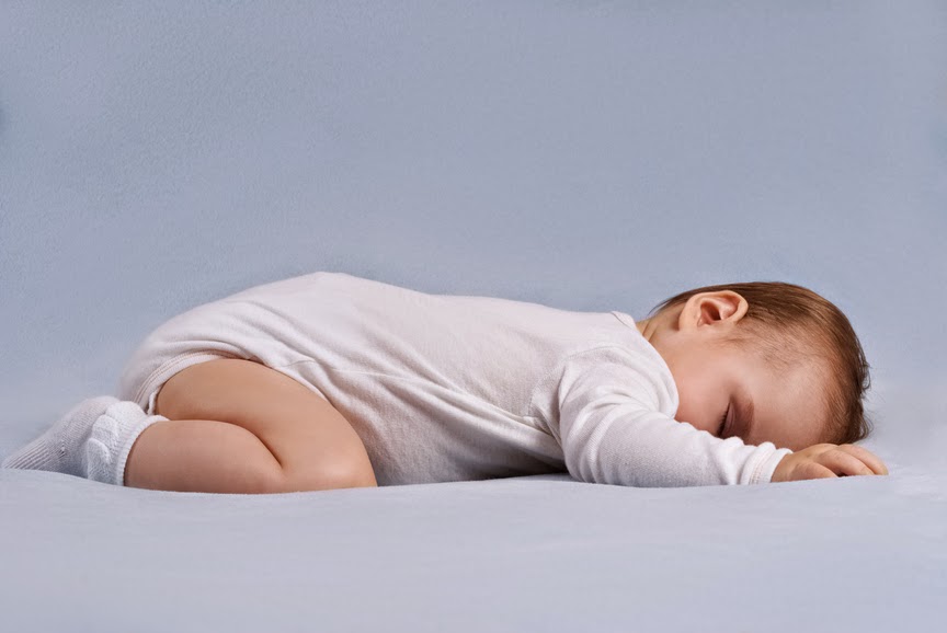 Secure Beginnings Sleeping face-down is not recommended for babies either.